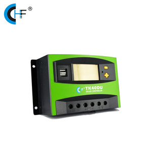 40A Solar laderegler 12V 24V 48V Mit USB-Anschluss Lcd Intelligentes Panel Batterie leistung Pwm Solar laderegler - Product Image 2