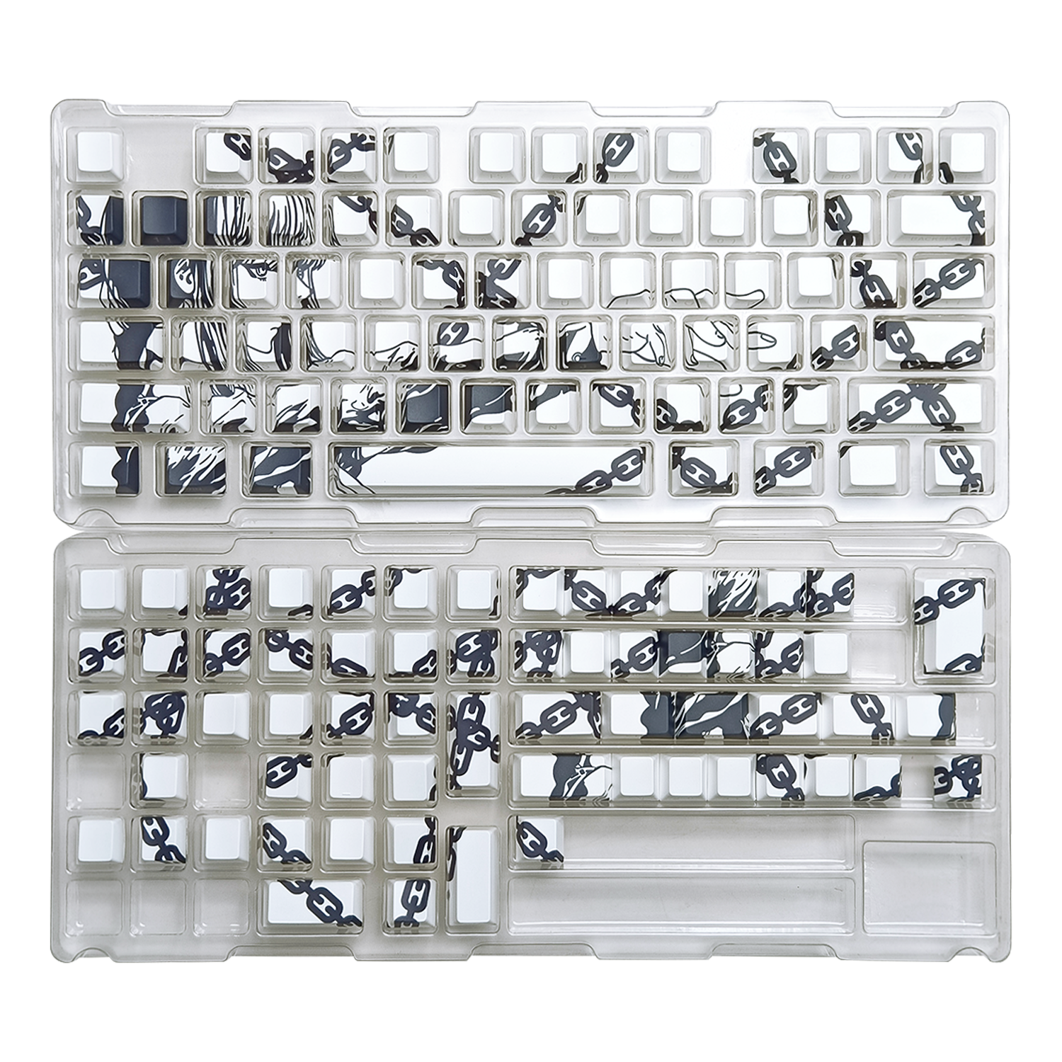 Cerradura de cadena Machima-Blanco