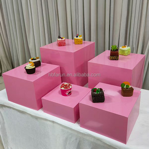 Furun Hot Bán Tứ Phương Món Tráng Miệng Hiển Thị Giá Thích Hợp Cho Trang Trí Đám Cưới Và Sự Kiện Bên Cảnh - Product Image 3