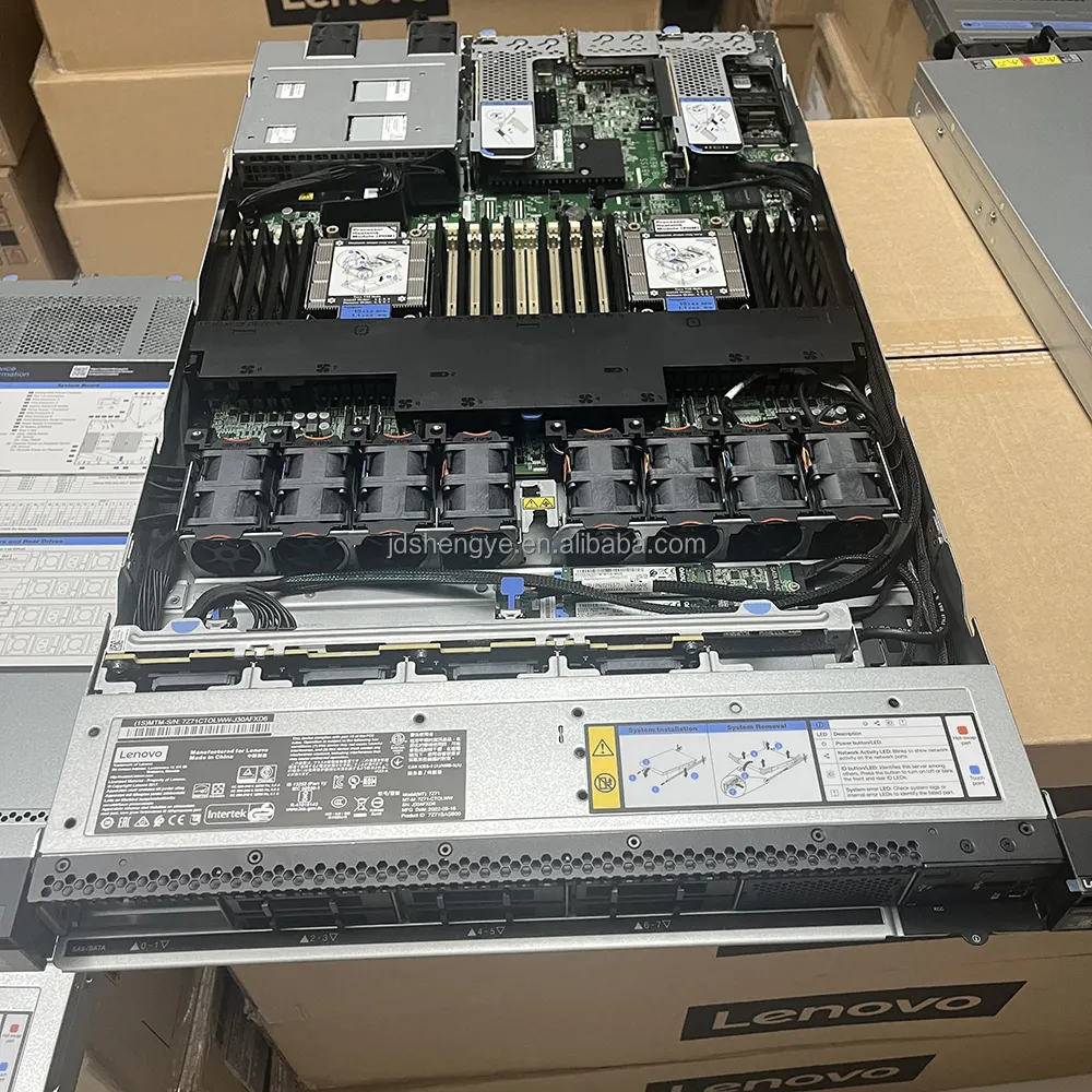 Servidores Thinksystem SR630 V2 1U Rack de alta rentabilidad