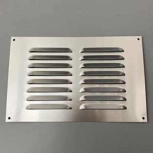 Kunden spezifisches farb festes Aluminium-Louvre-Einweg-Lüftungs teil für HLK-Systeme