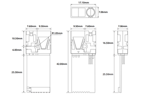Arduino Laser Entfernungs sensor 20m Himbeer PI Laser Entfernungs sensor I2C Laser Entfernungs mess sensor