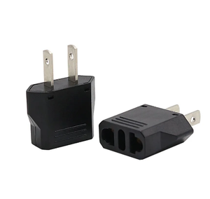 European to American USA Outlet <strong>Plug</strong> Adapter Type E/F to Type a Socket Converter - Product Image 3