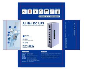ODM 120 Вт Мини DC UPS однофазный 12-часовой аккумулятор Резервное автоматическое переключение защиты - Product Image 2