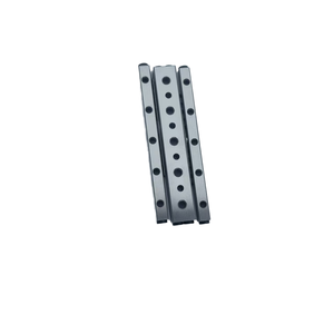 Bloques de guía lineal de tres filas, posicionamiento de precisión pequeño, con estructura de piñón de cremallera, motor incorporado como componente central, con estructura de piñón - Product Image 3