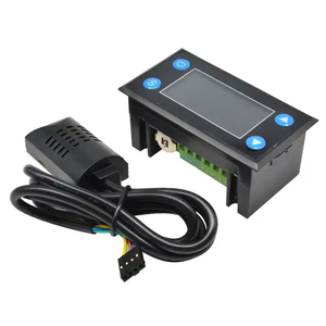 W1212 AC 220V LCD Digital temperatura humedad controlador temporizador SHT20 Sensor sonda para incubadora acuario termostato humidistato - Product Image 1