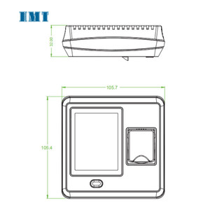 ZK SF300 TCP/IP Biometrischer Finger abdruck Zeiter fassung Zugangs kontrolle Farbbild schirm Linux-System Tür zugriffs kontroll system - Product Image 6