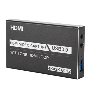 Tarjeta de captura de vídeo Hdtv, entrada y salida Dual, 4K, 60Hz, 1080P, Usb 3,0
