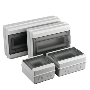 Asse di distribuzione in plastica a 6 vie per scatola elettrica, - Product Image 1