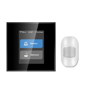 PIR Human <strong>Motion</strong> <strong>Sensor</strong> <strong>LCD</strong> Smart Switch <strong>with</strong> Human radar Two Gang 3 Way <strong>WiFi</strong> Switch Support <strong>with</strong> Tuya Homekit Google Alexa - Product Image 5