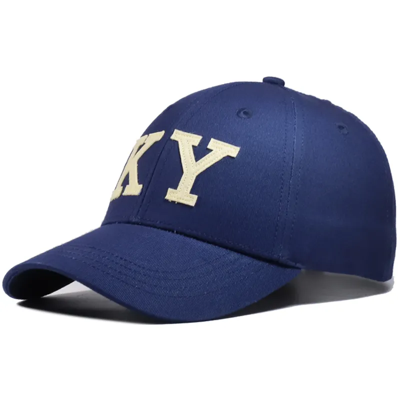 Bonés de beisebol personalizado com aplique, chapéus de algodão de gorros marca barata esporte