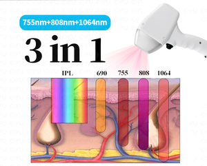 Máy Laser Ice Plus 3 Sóng Miễn Phí Vận Chuyển Laser Diode 808nm Tẩy Lông 808 755 1064 - Product Image 5