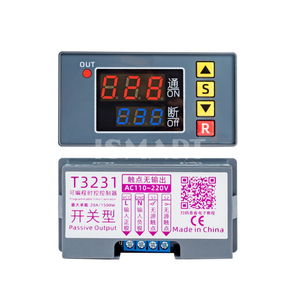 T3231 T3230 110V 220V 12V 24V Digitales Zeit verzögerung relais LED-Anzeige Zyklus Timer-Steuersc halter Einstellbare Zeit verzögerung des Zeit relais - Product Image 2