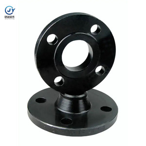 ASME b16.5 lớp 300 giả mạo thép carbon Hàn Cổ Mặt bích ASTM A105 2 "rtj đen sơn - Product Image 1