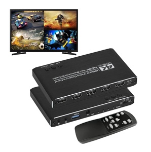 SYONG USB 3.0 C型视频采集卡RGB AV 4输入PCI游戏音频电视笔记本电脑迅雷3 USB4 4通道视频混合器 - Product Image 1