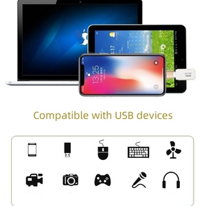 Adaptador micro Android Otg GAXEVER para transferir mouse, teclado, auriculares, teléfono móvil, unidad flash USB tipo C a USB 2,0 - Product Image 4