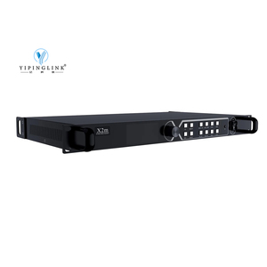 5 Entradas de señal 1 Entrada de unidad USB 2 puertos Gigabit Ethernet Salida Colorlight X2m Controlador de video LED