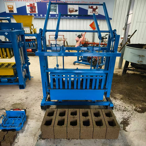 <strong>Automatic</strong> Hollow <strong>Block</strong> <strong>Making</strong> <strong>Machine</strong> with 220V Motor Gearbox &amp; Bearing Essential Components for Cement Hollow <strong>Block</strong> Production - Product Image 2