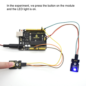 Módulo de botón pulsador digital Keyestudio de la mejor calidad para Arduino para Microbit