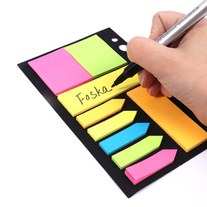 Foska Non-toxic Cor de longa duração e boa adesão <span class=keywords><strong>Sticky</strong></span> Note Pads para escrever mensagens Memorandos Notas Video Game <span class=keywords><strong>Sticky</strong></span> <span class=keywords><strong>Notes</strong></span>