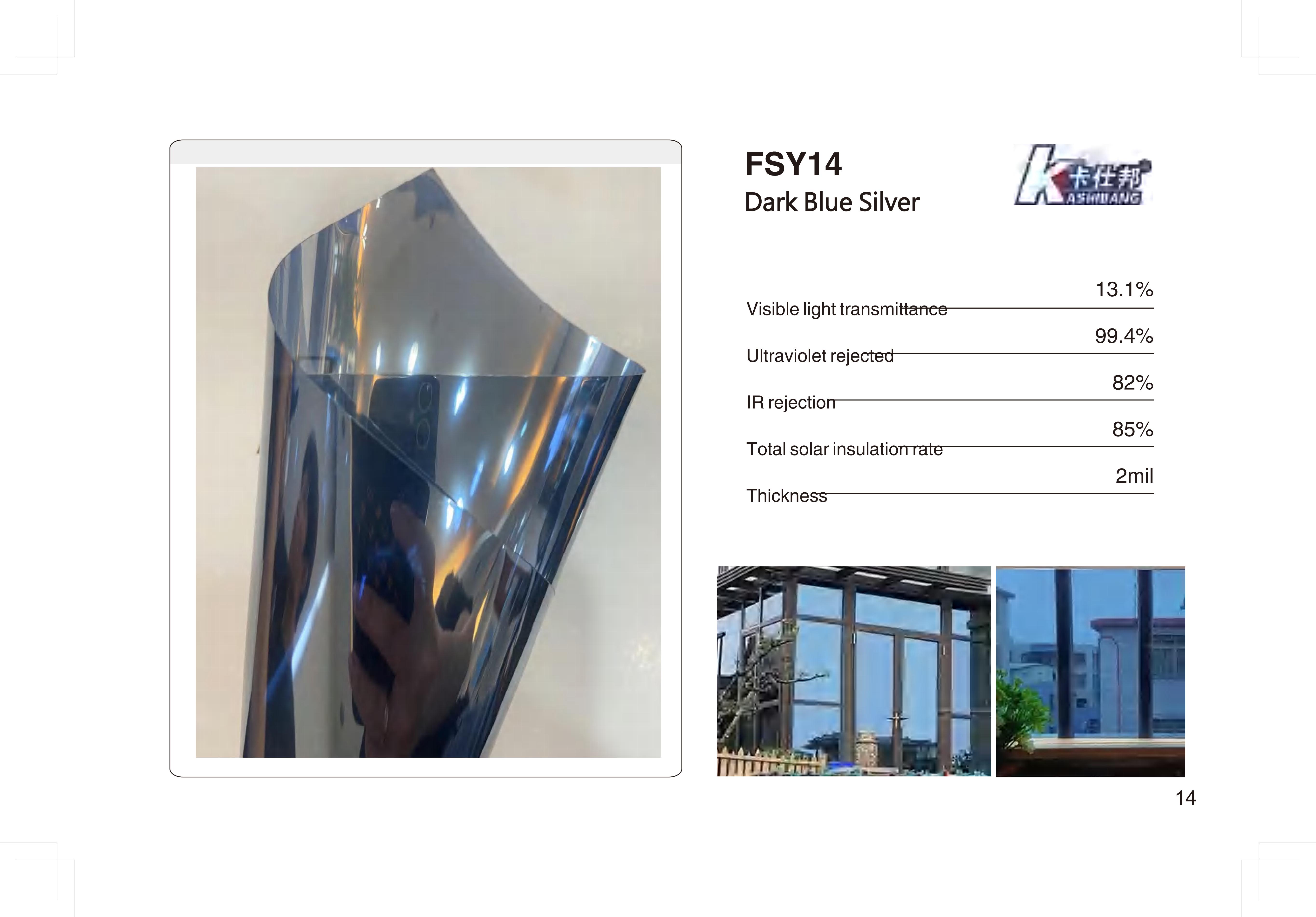 Argent Bleu foncé