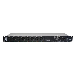 8 <strong>Output</strong> Dmx Splitter <strong>Dmx512</strong> signal <strong>Decoder</strong> Rear signal Amplifier for Stage Light - Product Image 1