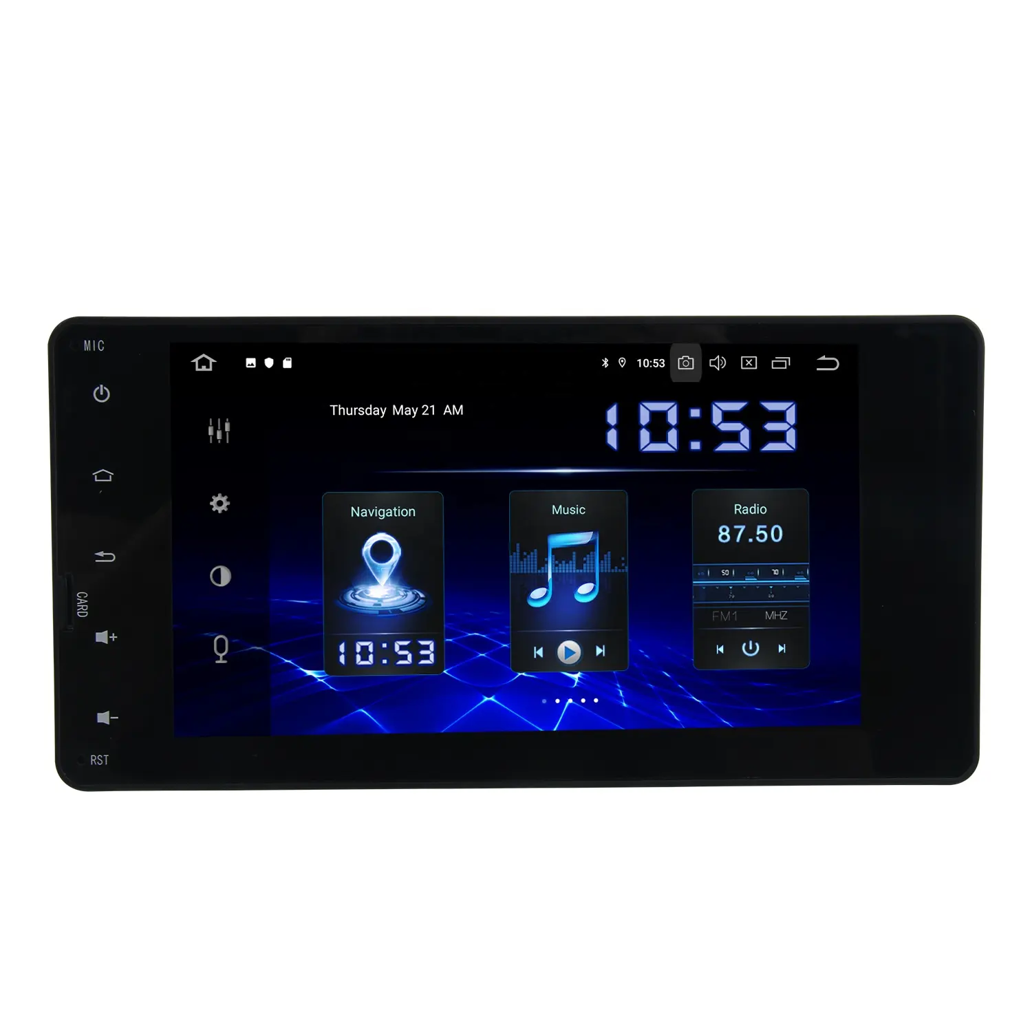 Dasaita-نظام ملاحة, شاشة 7 بوصات نظام ملاحة GPS نظام أندرويد 10 لسيارات ميتسوبيشي يونيفرسال لانسر ASX أوتلاندر باجيرو مع 360 كاميرا ROM 4 + 64G carplay