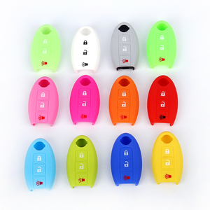 Sunny Car Accessories Smart Silicone <strong>Key</strong> Covers for Remote Control Protective 3-Button Vehicle <strong>Keys</strong> - Product Image 2
