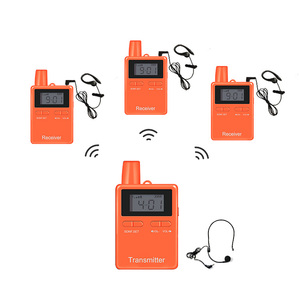 Anti-Interferenz-Wireless-Audio-Reiseleiter system 200M Langstrecken radios Simultan übersetzungs gerät für Konferenzen - Product Image 3