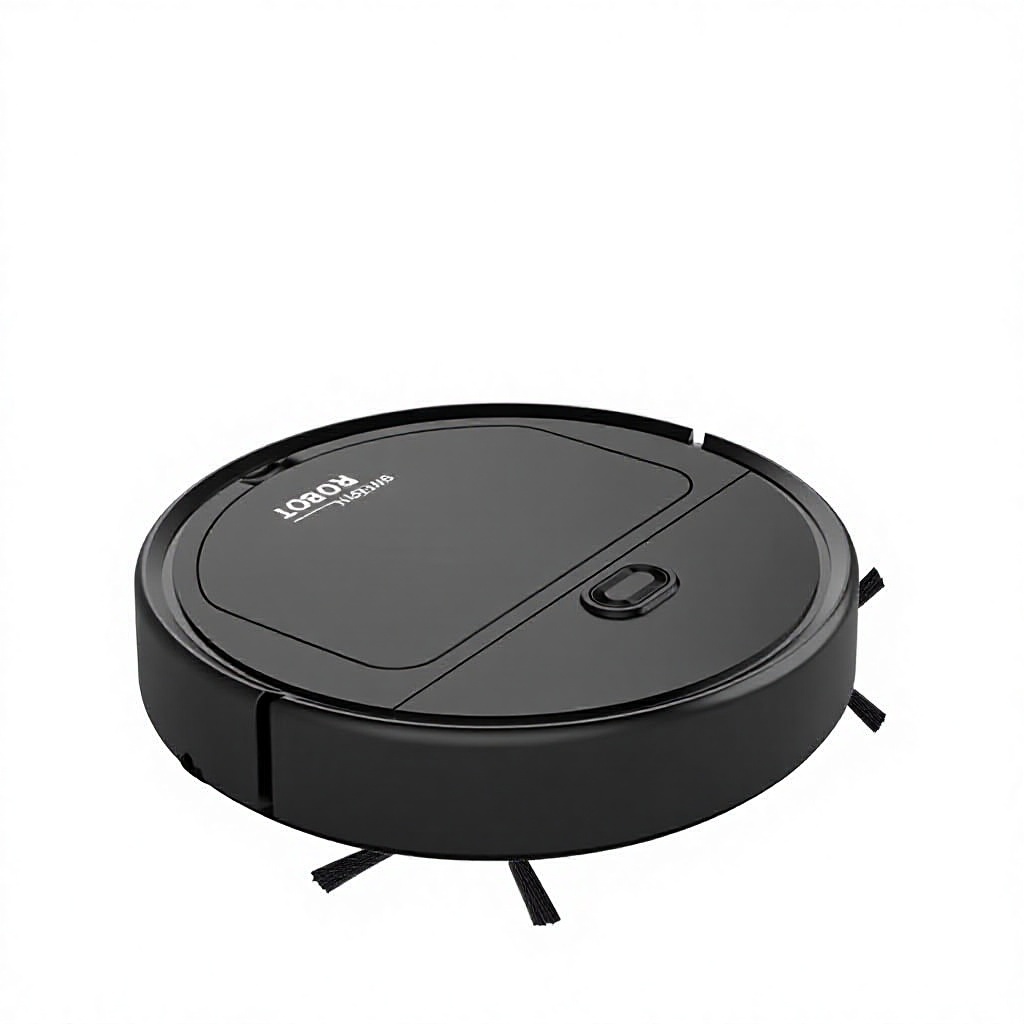 Aspirateur-balai noir ultra silencieux haute capacité - aspiration et nettoyage