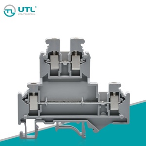 Reemplace el bloque de terminales de riel Din tipo tornillo de doble palanca Conector de cableado Bloque de distribución para uso con sistema de riel Din - Product Image 4