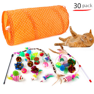 หนูแมวจำลองแบบผ้ากำมะหยี่สำหรับเล่นในบ้านแมวลูกแมว - Product Image 2