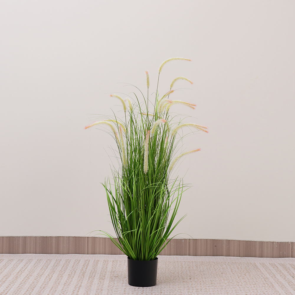 Green 120cm Green Foxtail Grass
