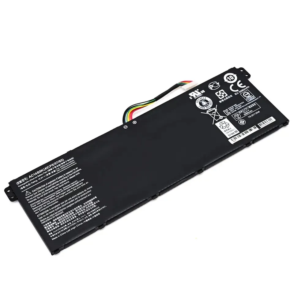 Batería AC14B8K original para portátil de gran oferta para Acer Chromebook, batería de repuesto para portátiles AC14B3K de 2, 2, 2, 2, 1, 2