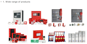 Conventional <strong>Fire</strong>-fighting <strong>Fire</strong> Alarm Control <strong>Monitoring</strong> Panel 4 Zone - Product Image 6