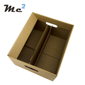 Impresión digital gratuita $0,5-2 Cajas de archivos de almacenamiento económicas con tapa extraíble Caja de almacenamiento de oficina de tamaño carta Cajas móviles clásicas - Product Image 3