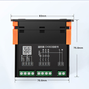 Termostato para descongelación, controlador de temperatura inteligente, sensor dual, alarma de descongelación, nuevo - Product Image 6