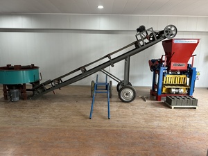 The Affordable 4-35 Brick Making Machine Can Be Combined with a Mixer and Conveyor Belt to Create an Efficient Production Line - Product Image 6