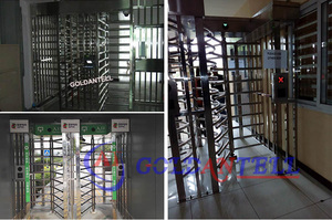 Bidirectional Adjustable Access and Anti-reverse&amp;anti-rushing <strong>Function</strong> Stainless Steel Security Turnstile&amp;barrier for the Pedest - Product Image 4