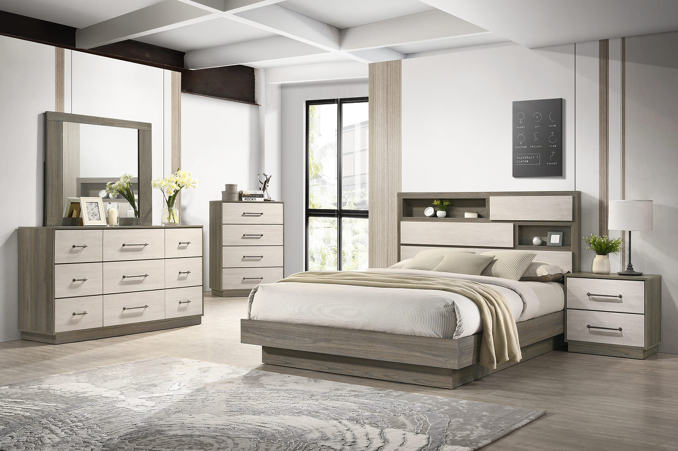 beige brown + Wood + 5 Piece Set + Solid Wood+MDF