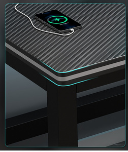 Semplice scrivania da ufficio per uso camera da letto con libreria integrata scrivania da Computer con sedia