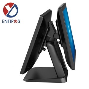 15 дюймов кассовый аппарат windows pos алюминиевый корпус epos система все в одно касание android pos терминал с принтером