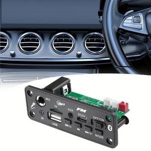 MP3 Bluetoothアンプデコーダボード2*3Wマイクジャック付きMIC Bluetooth 5.3ロスレスUディスクTFカードAUXプレーヤー - Product Image 6