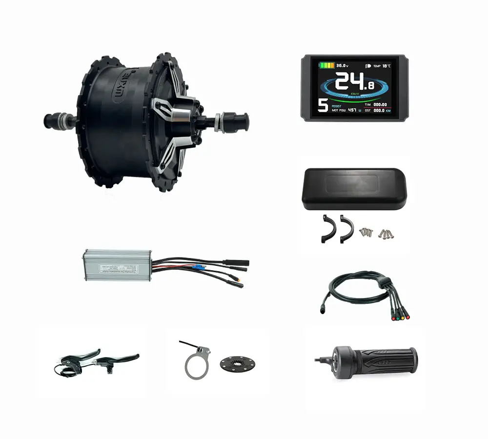 Kit de motor 48V750W, accesorios para bicicleta, repuestos para bicicleta eléctrica, motor de CC sin escobillas, kit de ebike