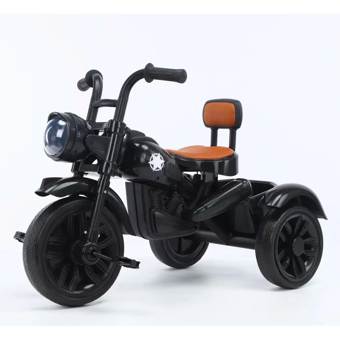 निर्माता थोक उच्च गुणवत्ता कार पेडल के साथ रोशनी के साथ बच्चों के tricycle