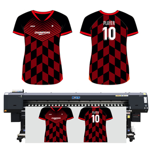 Xp600 kafa baskı dükkanı makinesi ile en ucuz fiyat 3.2m yazıcı boya süblimasyon yazıcı - Product Image 5