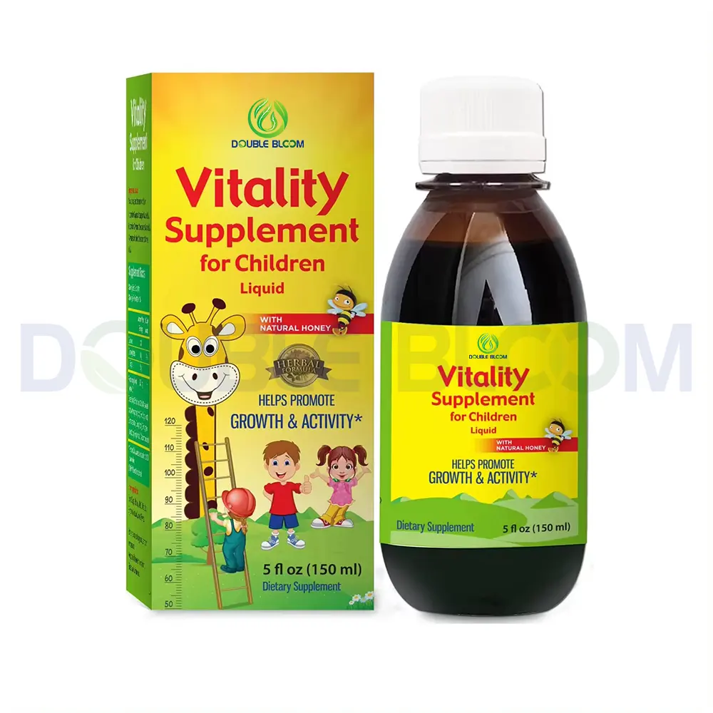 Sirop de vitalité pour enfants Augmentation de l'appétit Supplément de vitalité pour enfants Sirop de multivitamines