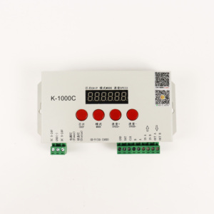K-1000C контроллер светодиодной полосы, 2048 пикселей, WS2812B APA102 SK6812 WS2811, 5 В, 24 В, контроллер SD-карты, светодиодный контроллер пикселей - Product Image 1