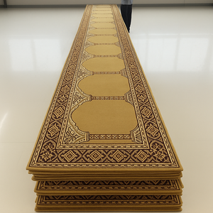 Tùy Chỉnh Hoa Bố Trí Polypropylene Nhà Thờ Hồi Giáo Thảm Máy Làm Dệt <span class=keywords><strong>Tufted</strong></span> Chống Cháy Sang Trọng Kết Thúc Cho Lớn Phòng Cầu Nguyện - Product Image 2