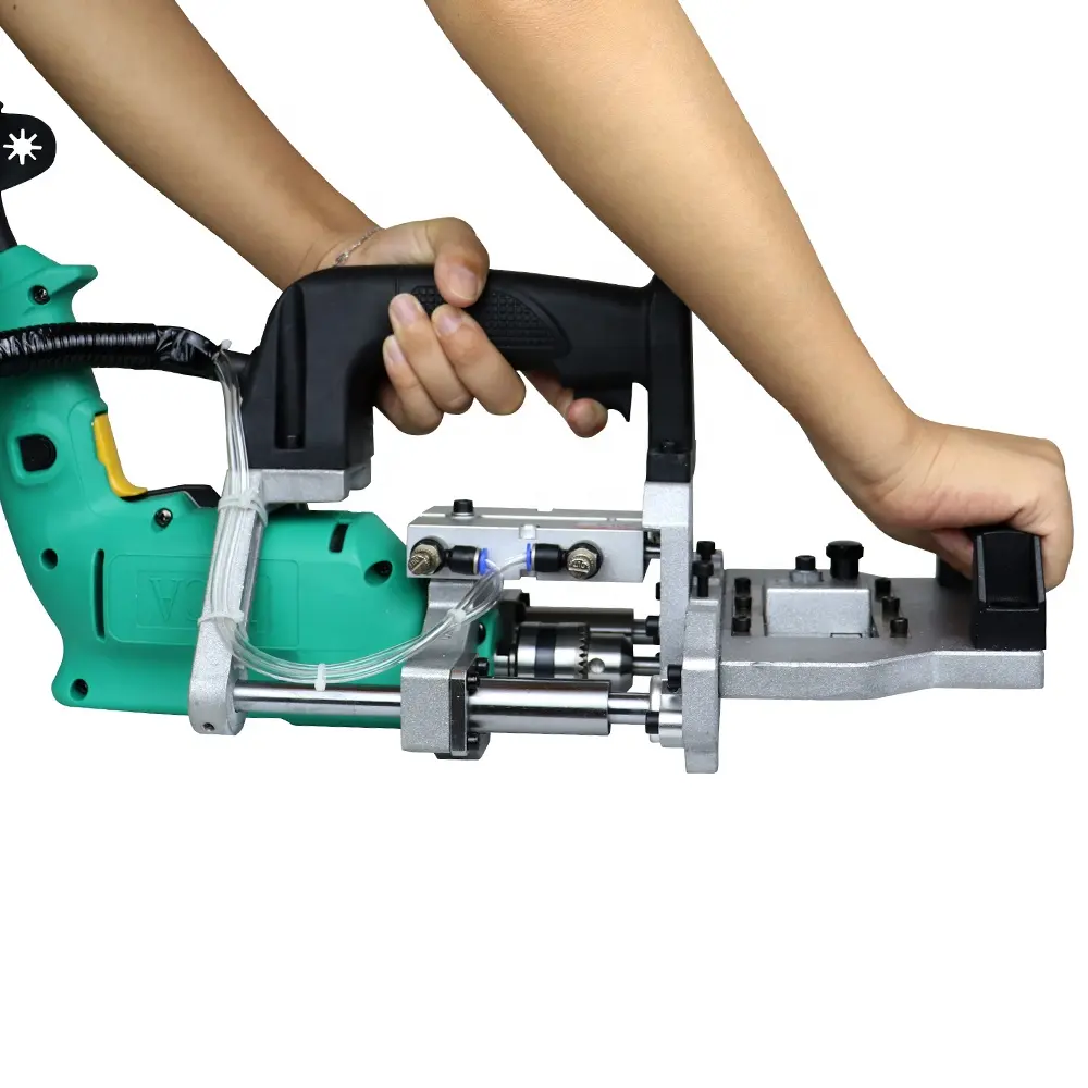 Ahşap araçları mini küçük taşınabilir menteşe delme makinesi sondaj makinesi ahşap makinesi